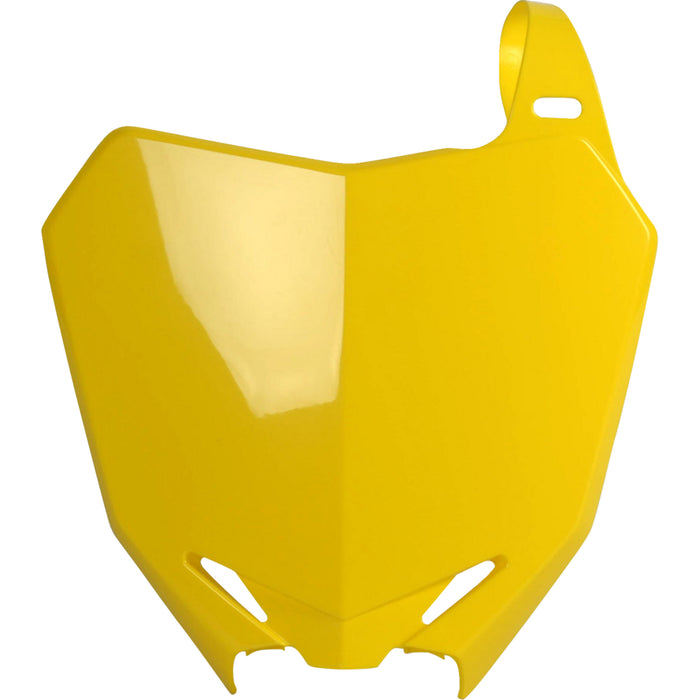 POLISPORT 0520-1752 8659300001 Front Number Plate Number Plate - '01 RM Yellow - RM-Z 250/450