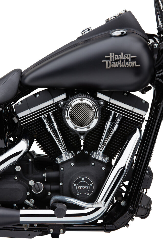 Cobra RPT Air Intake System Chrome Black XL - 606-0103-05CB-SB For Harley Sportster 1991-2022