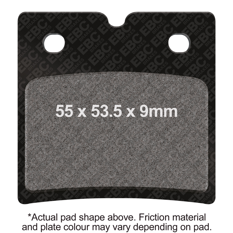 EBC Brake Pads Double-H Sintered - FA696HH For Indian 2009-2013