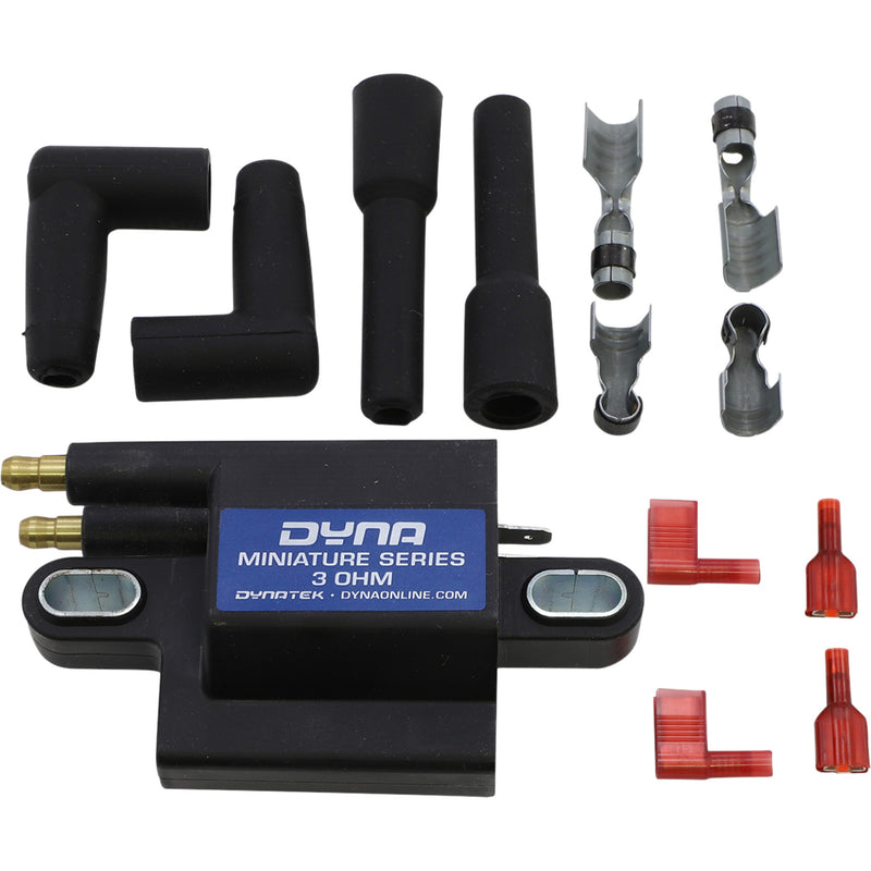 DYNATEK 2102-0003 DC1-3 Miniature Series Coil Miniature Coils - Dual Tower - Single-Fire - Dual-Plug