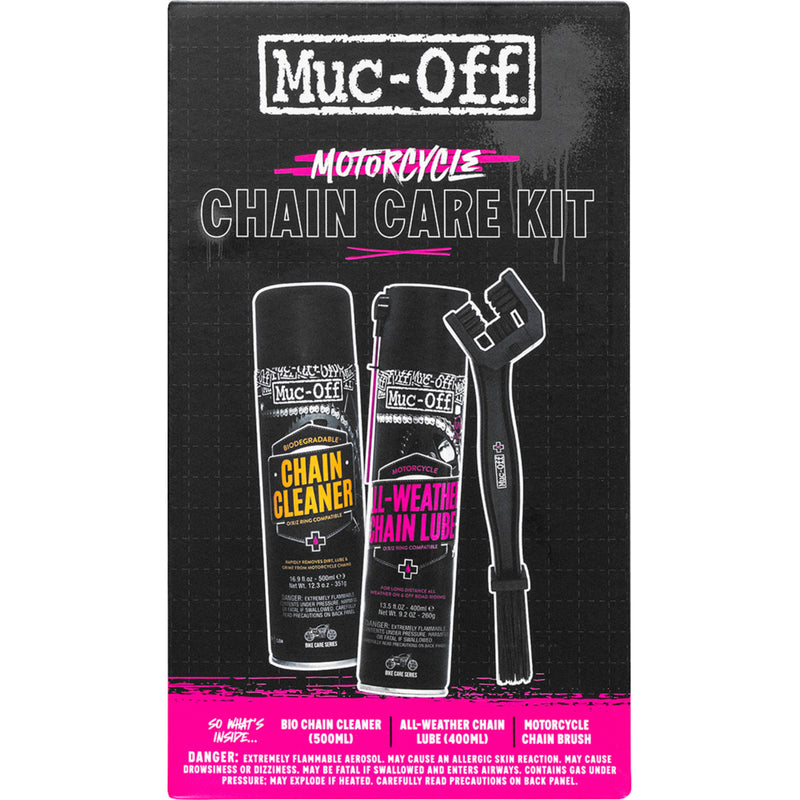 MUC-OFF USA 3704-0444 21070 Motorcycle Chain Care Kit