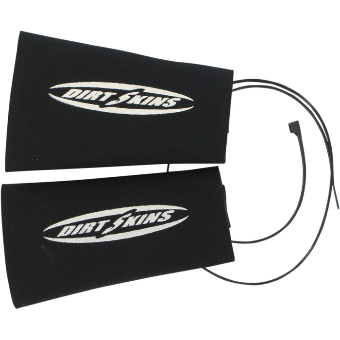 SCHAMPA & DIRT SKINS 0406-0001 DSFRKSKN01-1 Dirt Skins™ Fork Covers Fork Covers - 2 mm Neoprene - Black/White - Standard