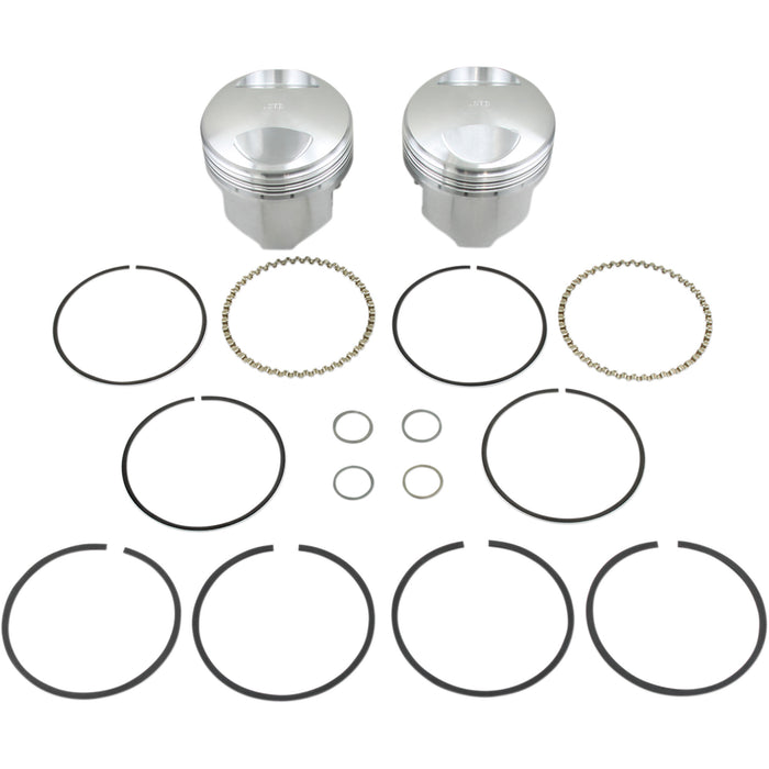 KB PERFORMANCE DS-751258 KB297.STD Hypereutectic Piston Kit Piston Kit ...