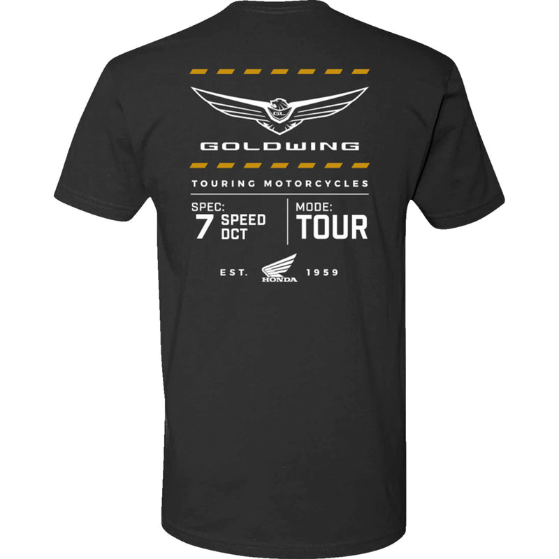HONDA APPAREL Goldwing Tour T-Shirt Black