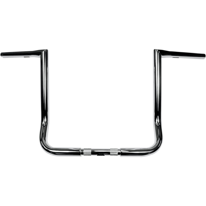 LA CHOPPERS 0601-2701 LA-7361-14 1-1/4" Twin Peaks Touring Handlebar - Bagger - 14" - Chrome