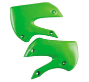 Acerbis 2043770006 03-09 Kawasaki/suzuki KLX110/DRZ110/ 00-24 RM/KX65 Radiator Shroud - Green - Photo - Primary