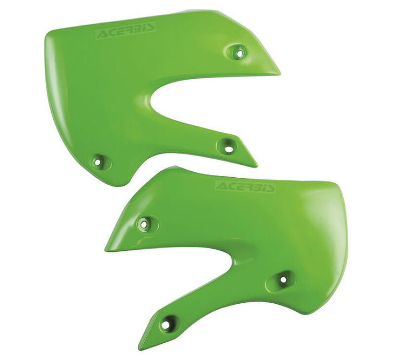 Acerbis 2043770006 03-09 Kawasaki/suzuki KLX110/DRZ110/ 00-24 RM/KX65 Radiator Shroud - Green - Photo - Primary