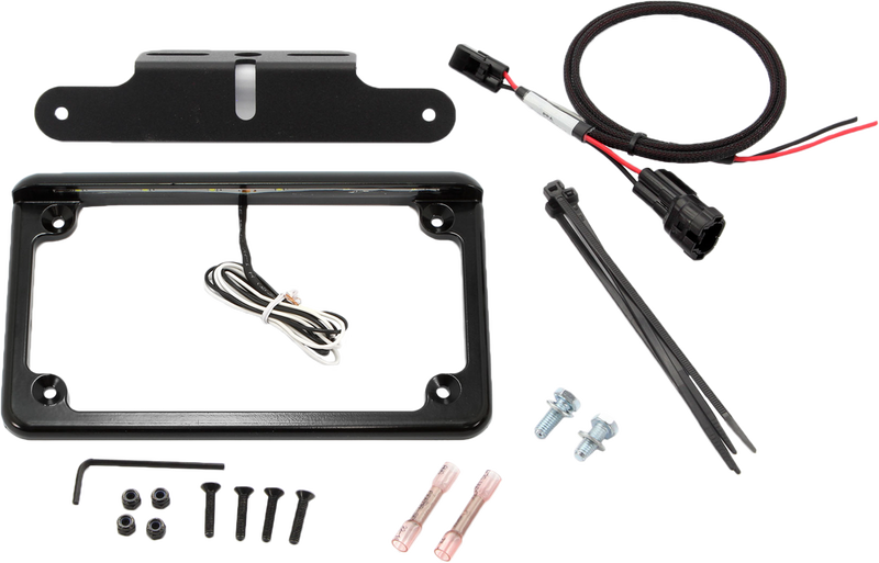 Xtc Power Products 630-1354 CFM-U10-LF6BK LICENSE PLATE W/ LED