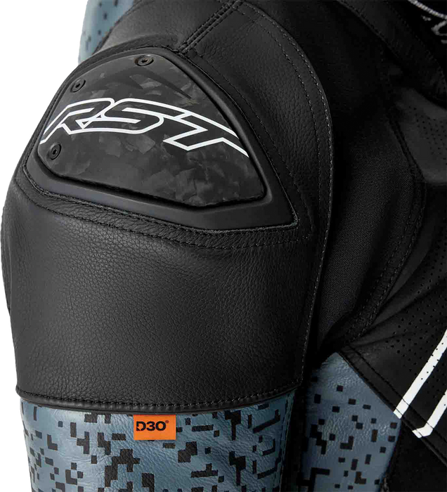 Rst 556-3648146 103648GRY-46 PS SUPERSPORT-K D3O JACKET GREY/BLACK LEATHER XL