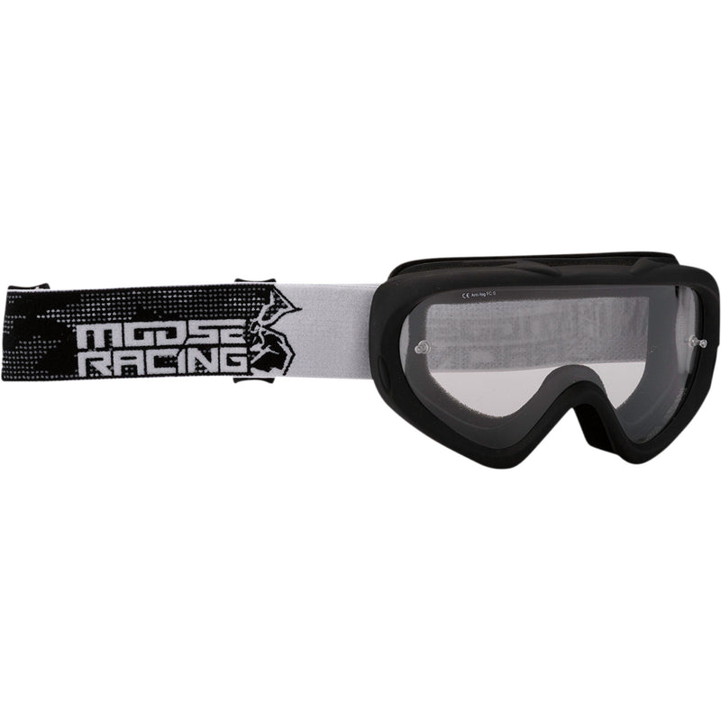 MOOSE OFFROAD Youth Qualifier Agroid Goggle Goggles - Clear