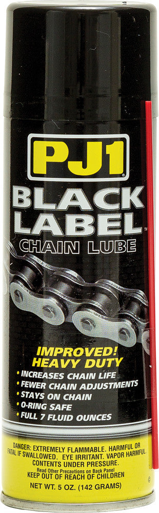 Pj1 57-0106 1-06A BLACK LABEL CHAIN LUBE 5OZ