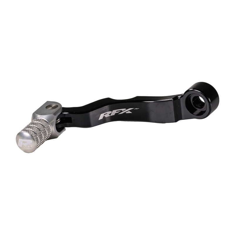Rfx Factory Shift Lever Black W HA TI TIP - FXGP 51100 99HA For Husqvarna Dirt Bikes 2017-2025 | KTM Dirt Bikes 2017-2025