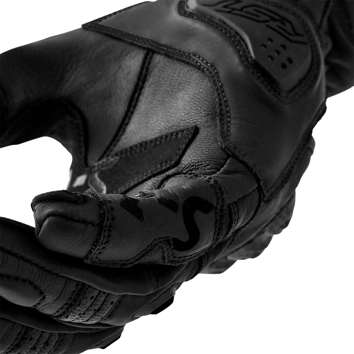 Rst 556-3653006 103653BLK-06 WOMENS S1 GLOVE BLACK LEATHER SM