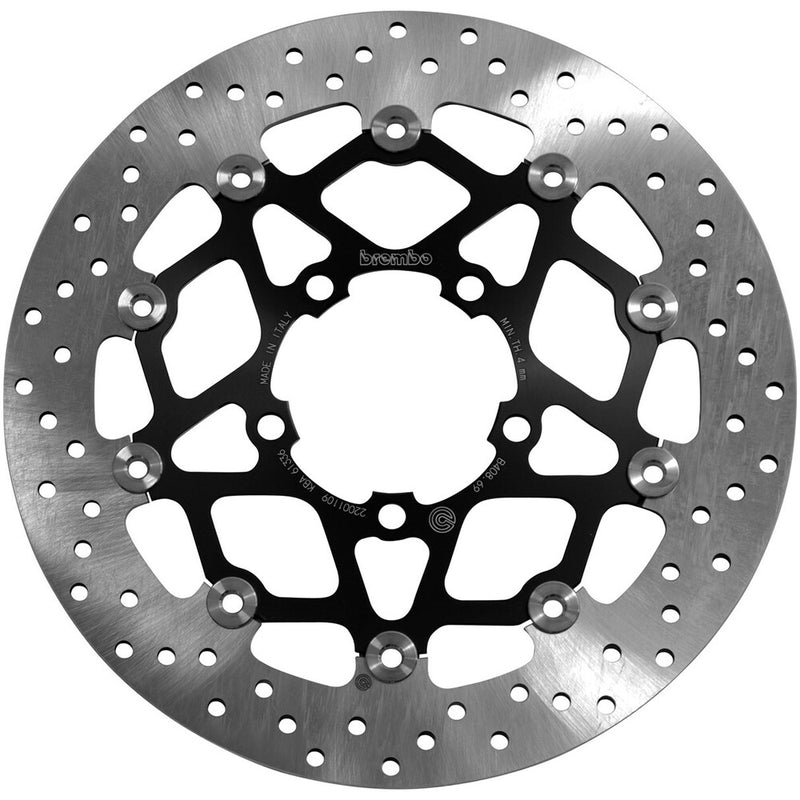 Brembo Serie ORO Front Rotor Floating - 78B40869 Triumph Street Triple 675 2009