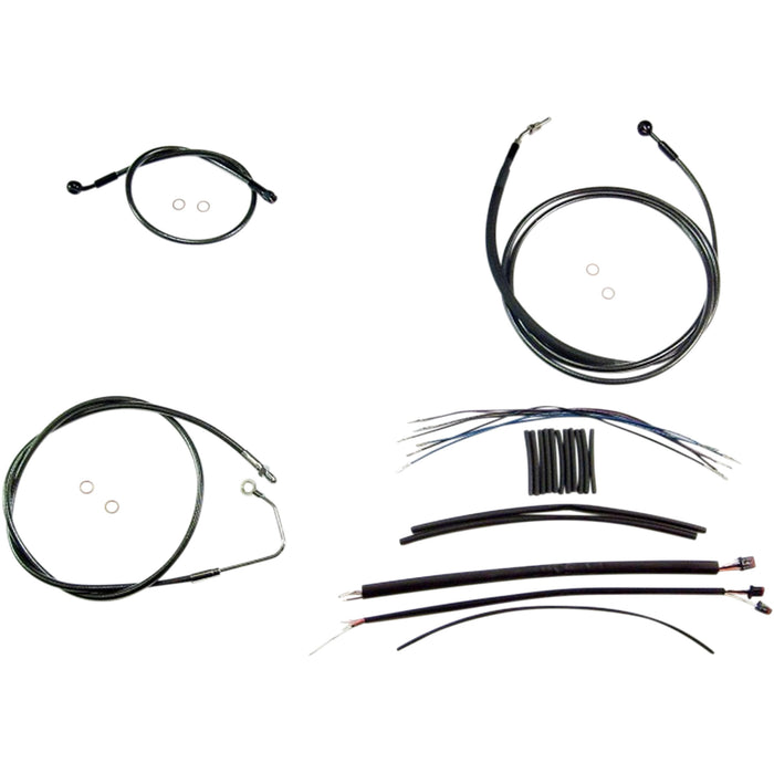 MAGNUM SHIELDING 0662-0288 487931 Black Pearl™ Upper Handlebar Installation Kit