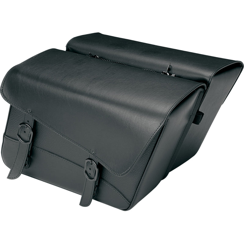 WILLIE & MAX LUGGAGE 3501-0592 59589-00 Compact Black Jack Saddlebags Compact Black Jack Saddlebag - Slant - Large
