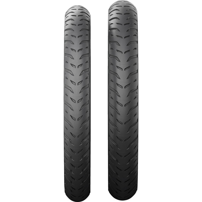 MICHELIN 0305-0829 63992 Pilot Street 2 Tire Reinforced Tire - Pilot Street 2 - Front/Rear - 80/90-14 - 46S