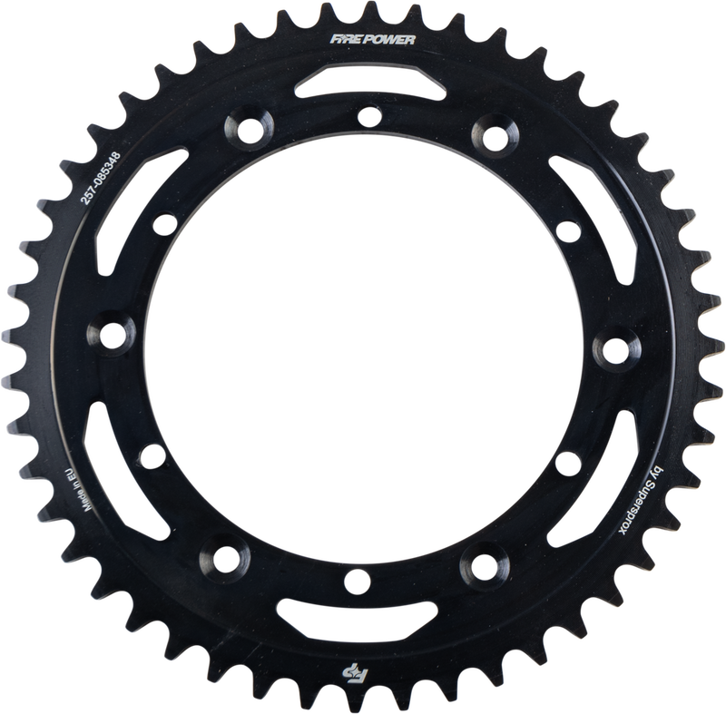 Fire Power Rear Sprocket Steel 48T Black - FPS-853-48-BLK Yamaha ATVs 1988-2006