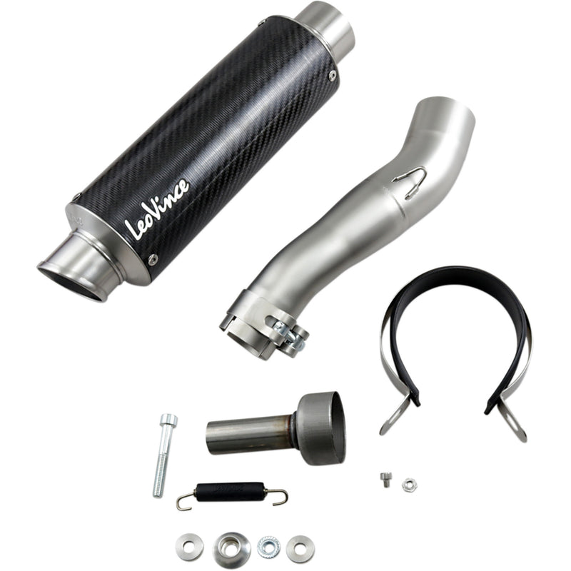 Leovince GP Corsa Muffler - 8760U Honda CB500F / CB500X / CBR500R 2013-2016