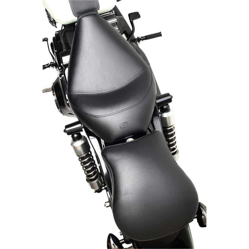 SADDLEMEN 0807-0179 SA1018 Detachable Pillion Contoured Saddlehyde S3 Pad - 9"