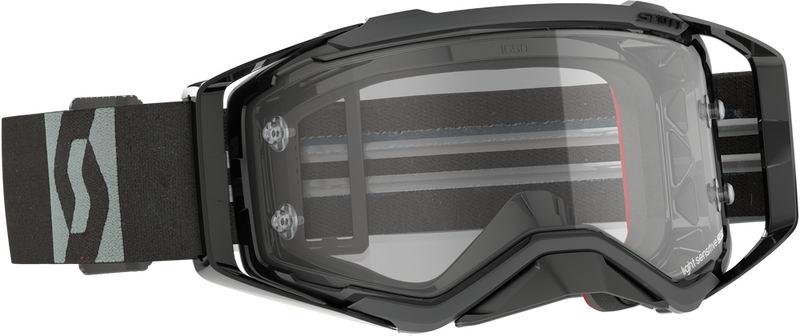Scott 51-5513 272820-1001327 PROSPECT LS GOGGLE BLACK/GREY LIGHT SENSITIVE GREY WORKS