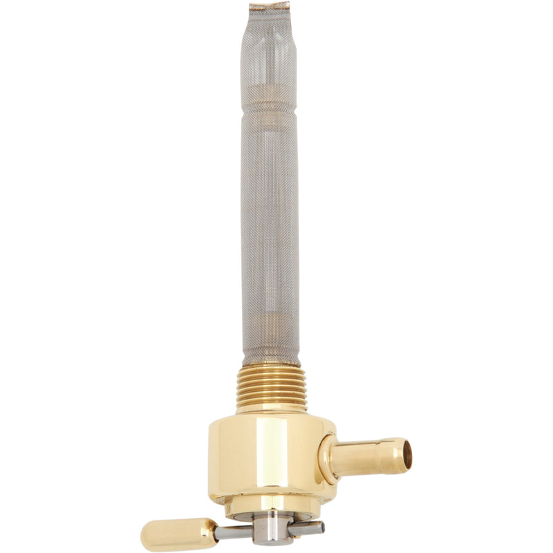 PINGEL 0705-0093 6211-BR Power-Flo Fuel Valve - Round Fuel Valve - Brass - 3/8" NPT