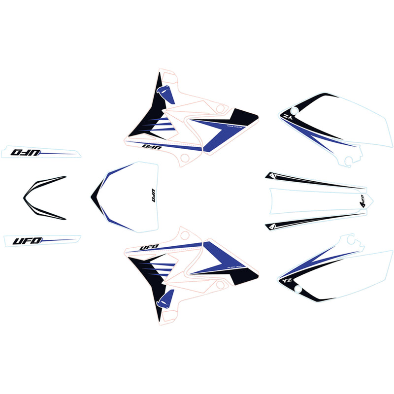 Ufo Body Kit - YAKIT312-046 Yamaha YZ 125 / YZ 250 2002-2014