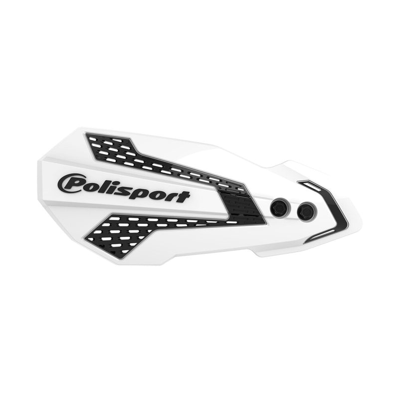 Polisport MX Flow Handguards White Black - 8308200002 Beta Dirt Bikes 2012-2022