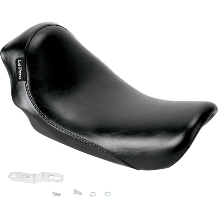 LE PERA 0803-0235 LK-851 Silhouette Solo Seat - Smooth - Black - Dyna '06-'17