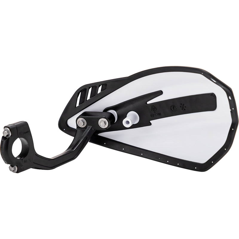 CYCRA 0635-1732 1CYC-0056-237 Cyclone Handguards Handguards - Cyclone - White/Black