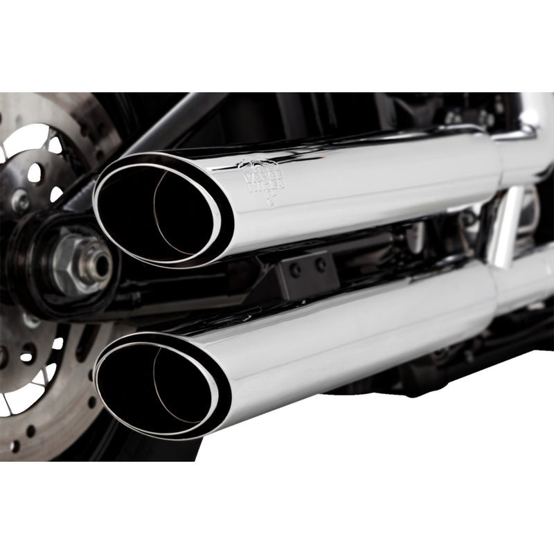 Vance & Hines Twin Slash Muffler - 16376 For Harley Softail 2018-2025