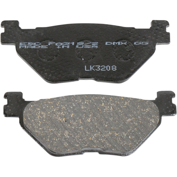 EBC 1722-0276 FA319/2 Organic Base "FA" Brake Pads Organic Brake Pads