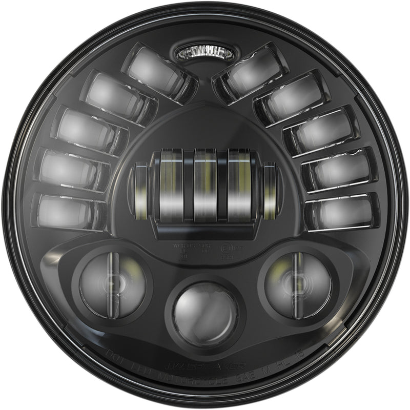 CUSTOM DYNAMICS 2001-2136 PB-7PA-B ProBEAM® 7” Adaptive Headlamp - Adaptive Headlight with Mount - Black