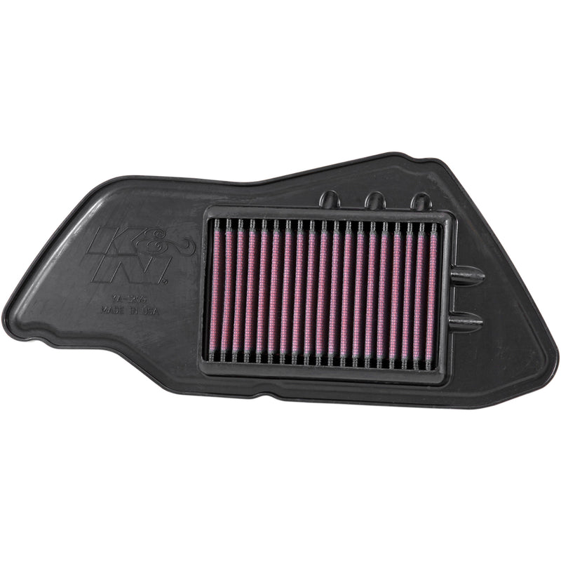 K & N High-Flow Air Filter - YA-1209 Yamaha Zuma 125 2009-2015