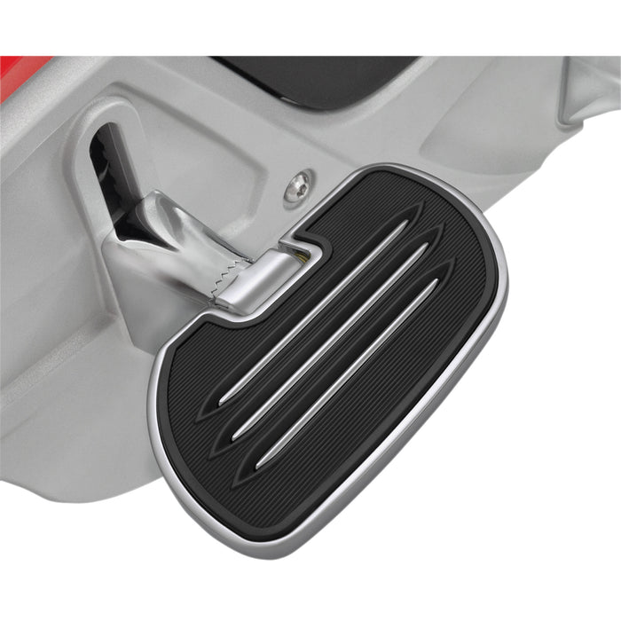 SHOW CHROME 1621-0968 41-185 Commander Passenger Floorboard Passenger Floorboards - Black - Spyder RT