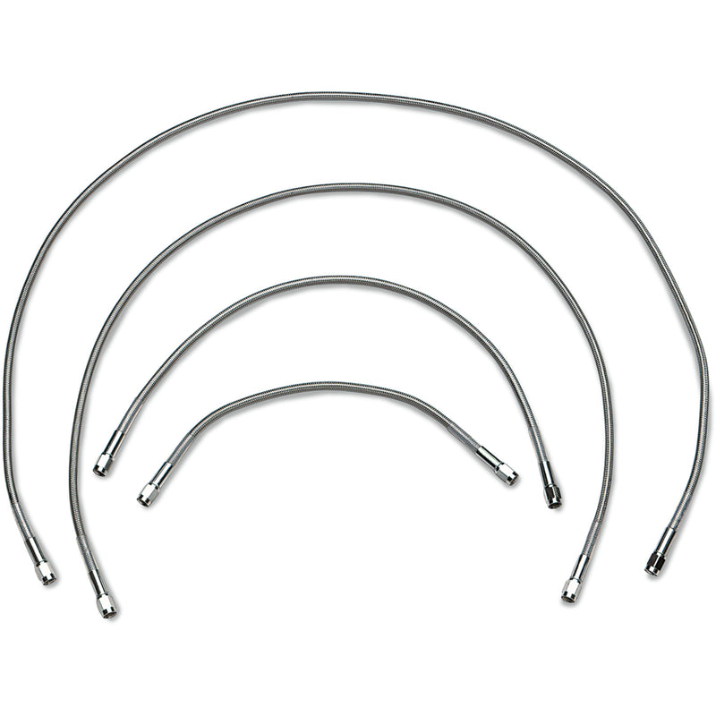 DRAG SPECIALTIES DS098856 Universal Brake Line clear - 56"