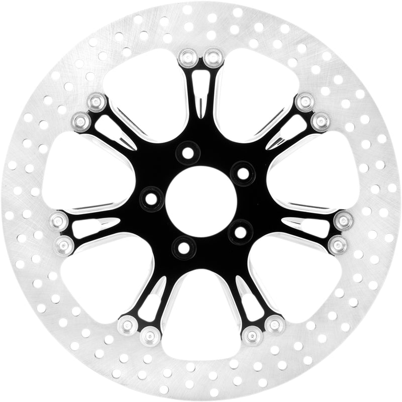 Performance Machine (pm) Virtue Brake Rotor - 0133-3015VIRS-BMP For Harley Motorcycles 2000-2019