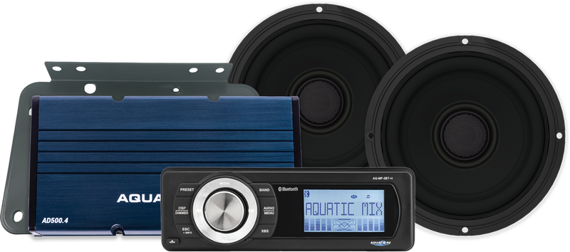 Aquatic Av Classic Package Fltr - HK535 For Harley Road Glide 1998-2009