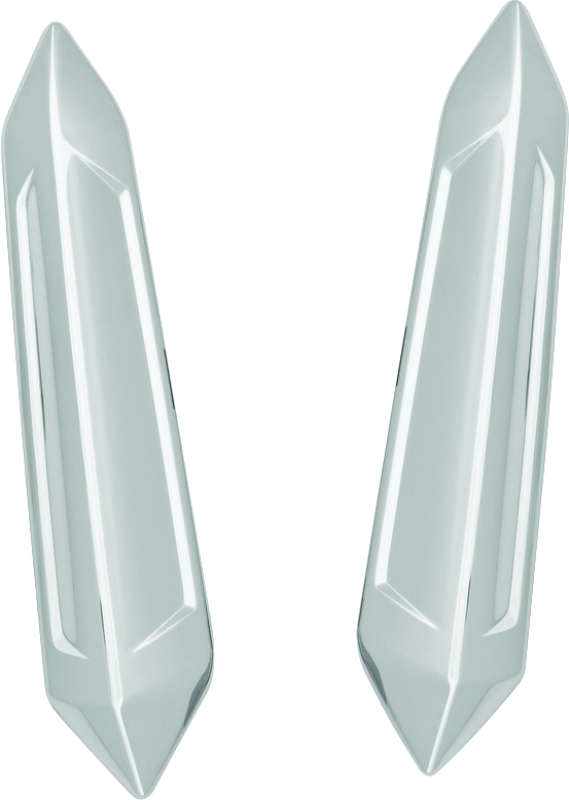 Kuryakyn 3277 Omni Windshield Trim For GL1800 Chrome - Photo - Primary