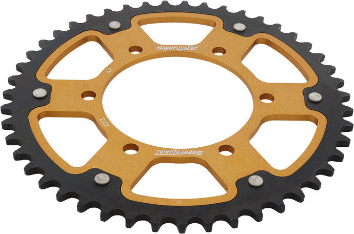 Supersprox 108-2013647 RST-2013-47-GLD REAR STEALTH SPROCKET ALU/STL 47T-520 GLD TRI