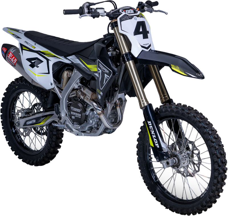 Yoshimura RS-12 Exhaust System Triumph TF450 - 274500S320 Triumph 450 2025