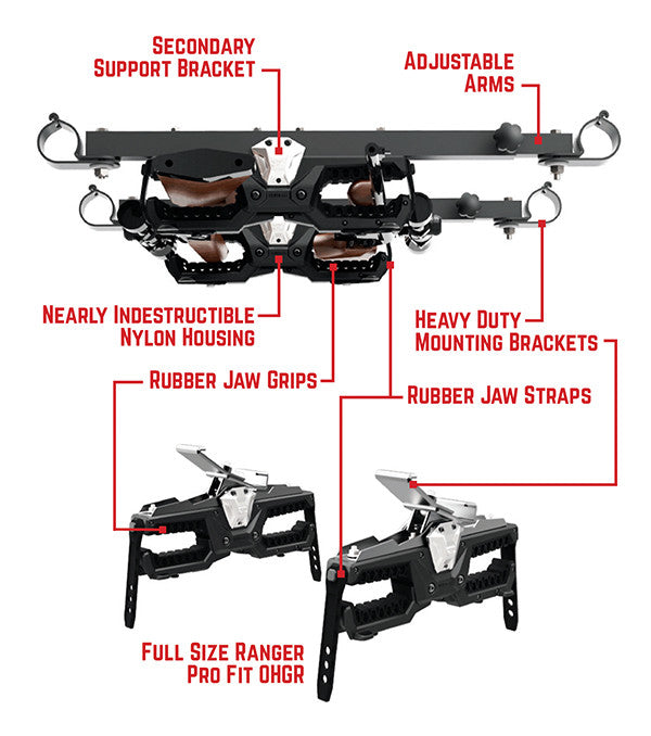 Seizmik Ohgr Mount - 58-07303 Can-Am Defender 2016-2019