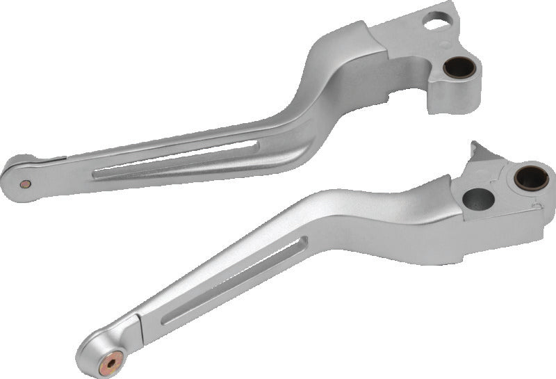 Kuryakyn 6681 Dillinger Levers Cable Silver - Photo - Primary