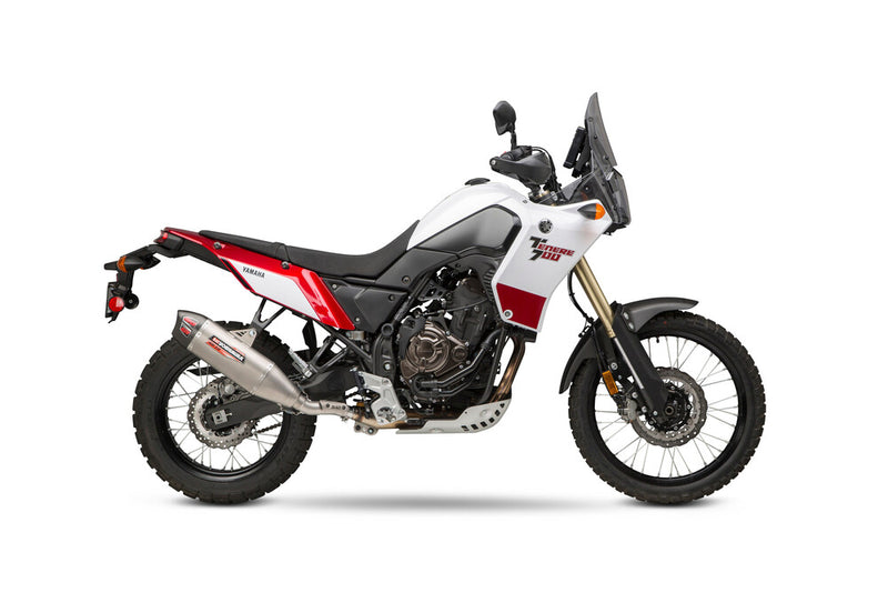 Yoshimura Exhaust Street RS12 Slip-ON SS CF - 13710BS520 Yamaha Tenere 700 2021-2025