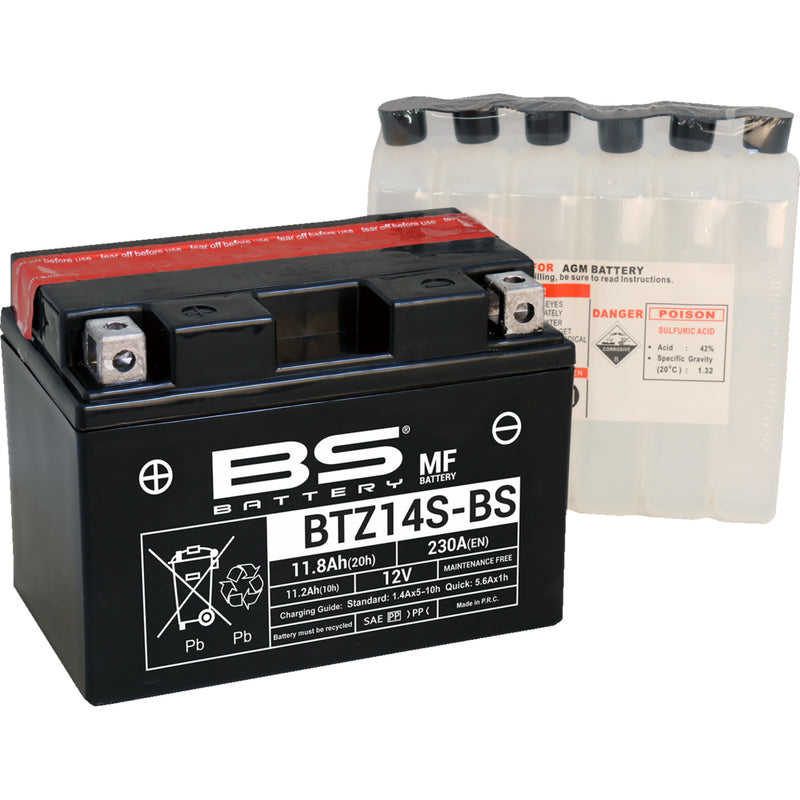 Bs Battery BTZ Battery - 300698 Suzuki 1050 Strom 1050 / 1050XT Strom 1050XT 2022-2023