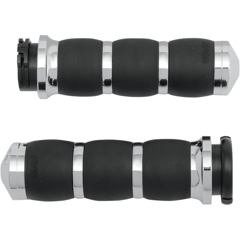 Avon Velvet Air Grips - AIR-93 For Harley Motorcycles 1980-2022