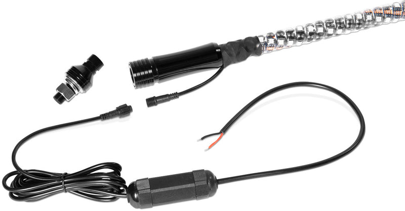 Boss Audio 4' RGB LED Whip - WP4 For Can-Am Maverick 2013-2019 | Suzuki ATVs 2003-2014 | Bombardier ATV/UTV Models 2000-2006