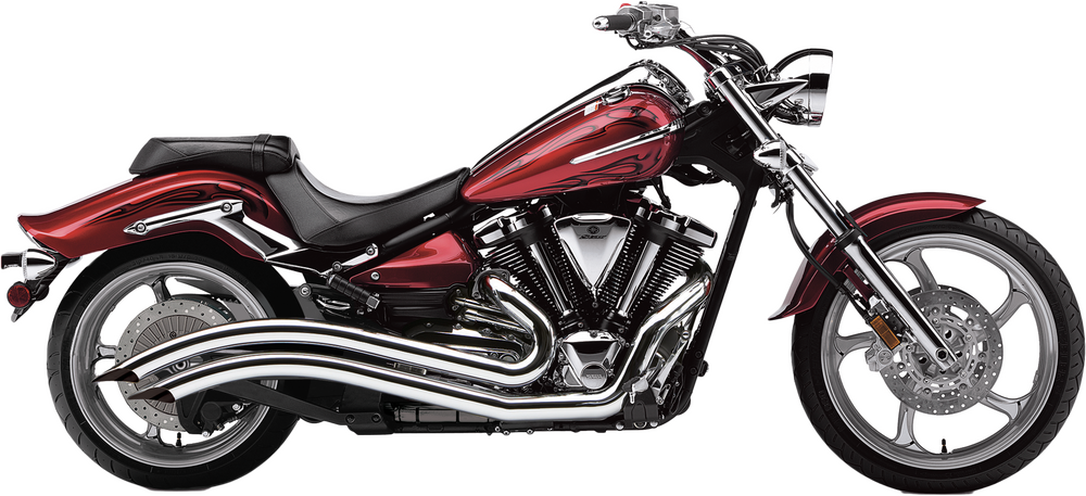 Cobra 82-97058 2225 SPEEDSTER SWEPT F/S CHROME YAM RAIDER 08-18