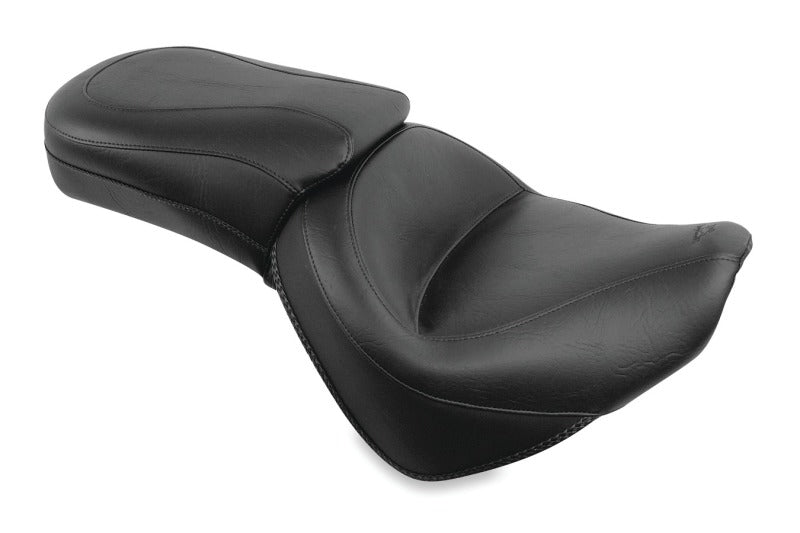 Mustang Motorcycle 76641 Mustang 10-13 Honda VT1300C Sabre,10-16 Stateline, 10-15 Interstate 1PC Seat - Black - Photo - Primary