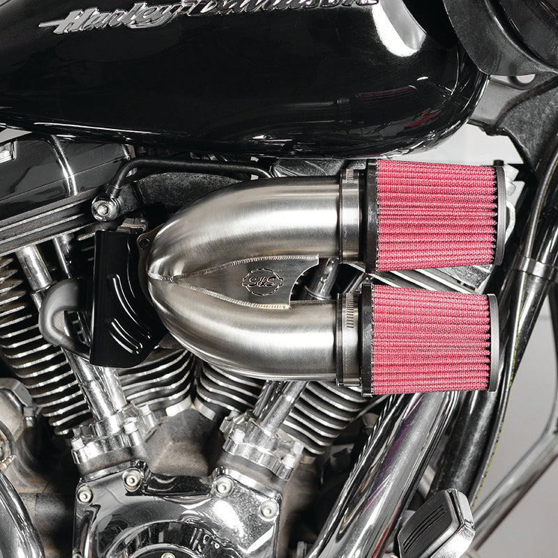 S&S Cycle 170-0635A 08-16 Touring Models Tuned Induction Kit - Stainless Steel - Photo - Primary